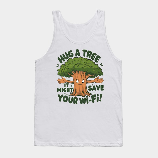 Tree Hugger Tank Top by NomiCrafts
